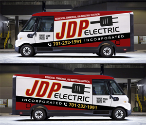 Car Wrap Design by WrapTonic24 for JDP Electric | Design: #34725135