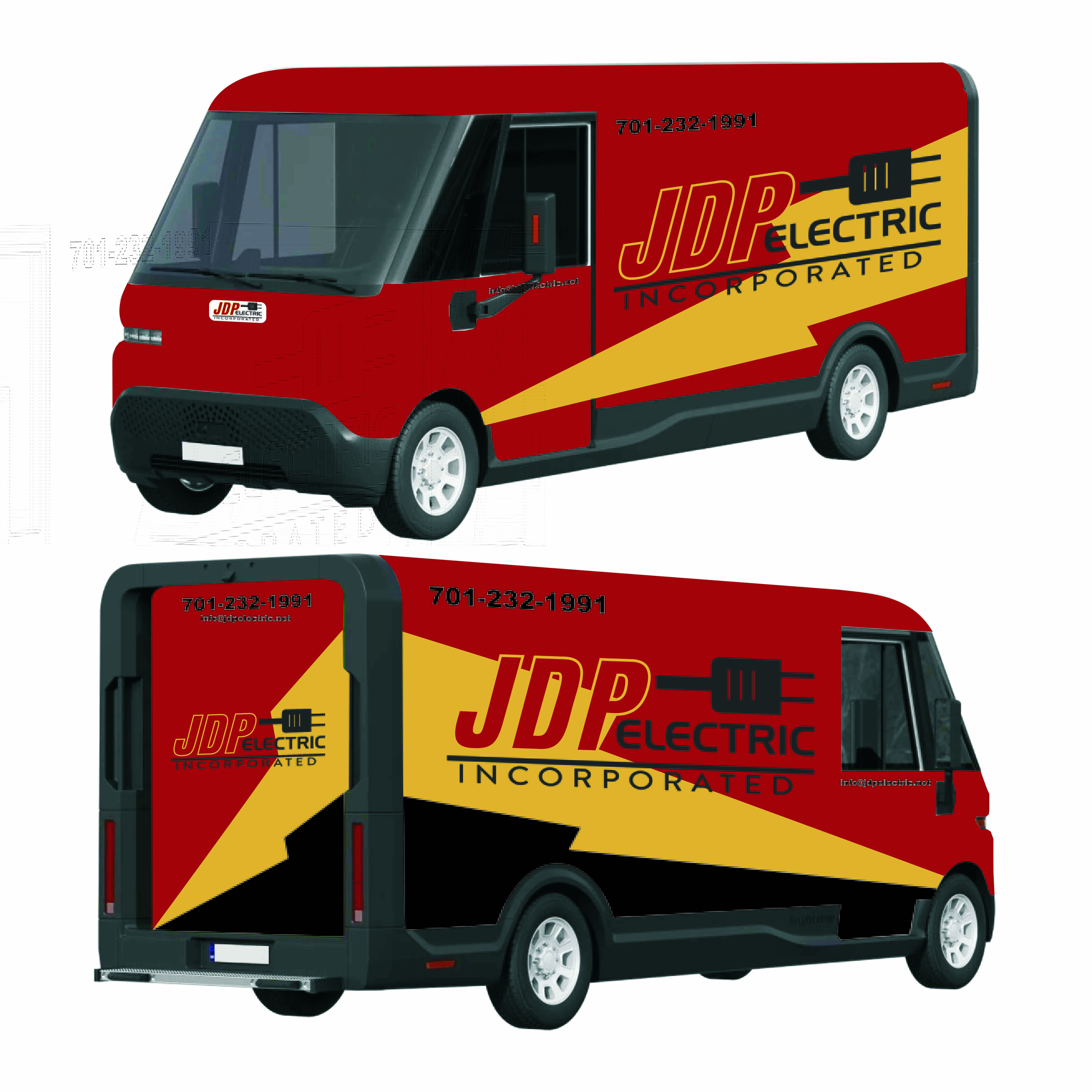 Diseño de Rotulación de Vehículo por All art para JDP Electric | Diseño #34699827
