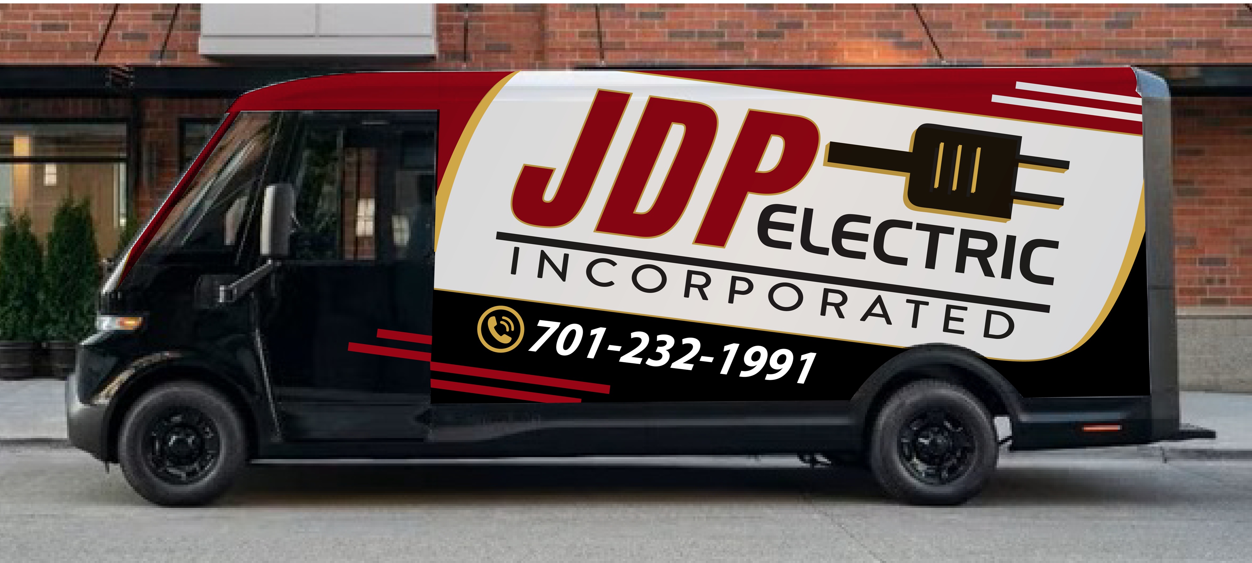 Car Wrap-Design von Kira Graphics für JDP Electric | Design #34694973