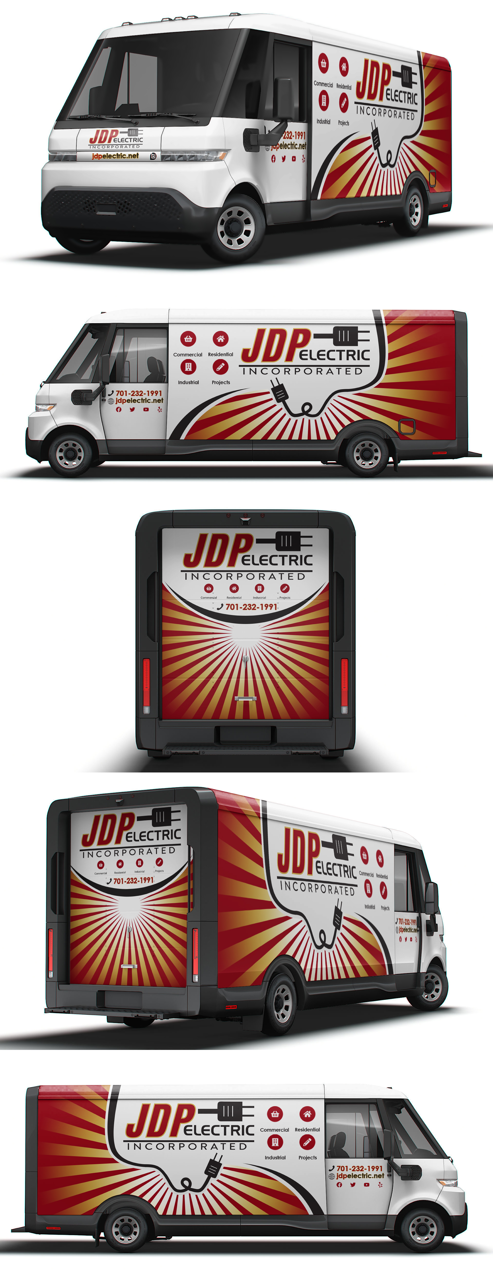 Car Wrap-Design von AZ_Studio für JDP Electric | Design #34681311