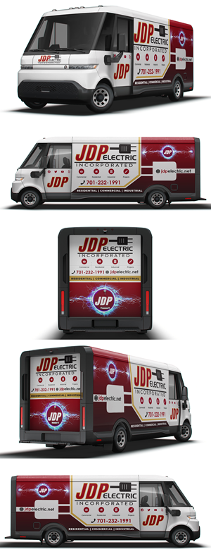 Car Wrap Design by AZ_Studio for JDP Electric | Design: #34687217