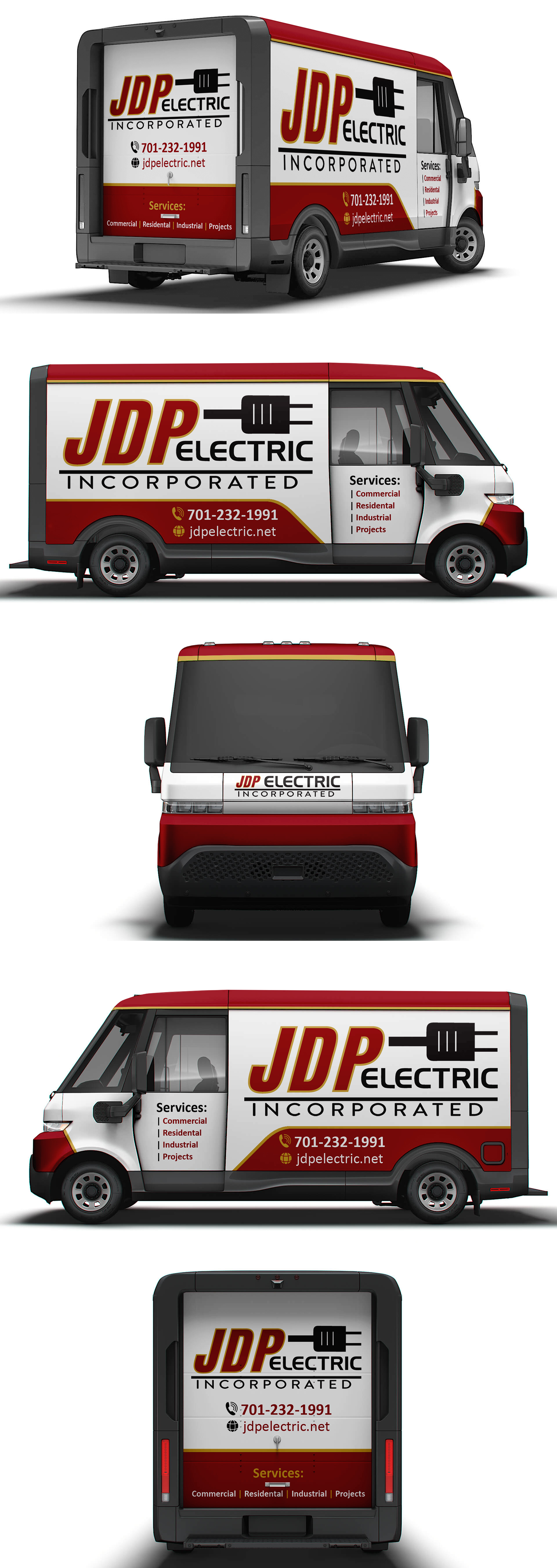 Car Wrap Design by ANGGI MAULANA PRAKOSO for JDP Electric | Design #34682188