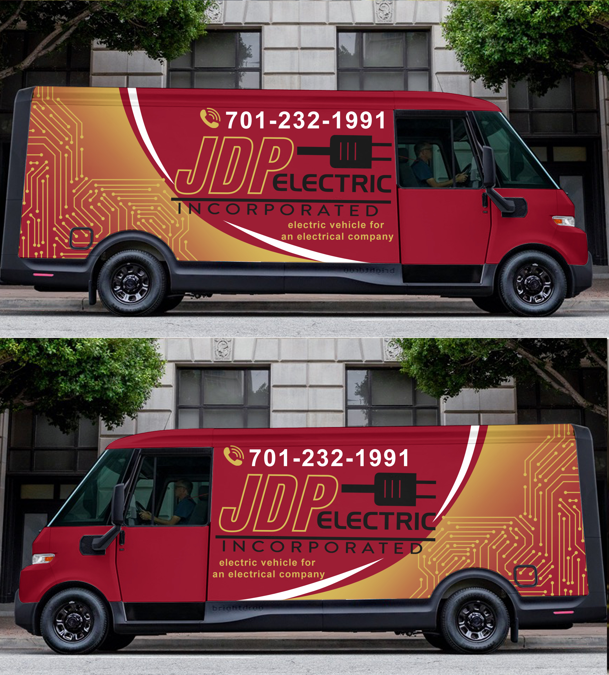 Design de Covering de Véhicule par Yayan gesuter pour JDP Electric | Design #34680948