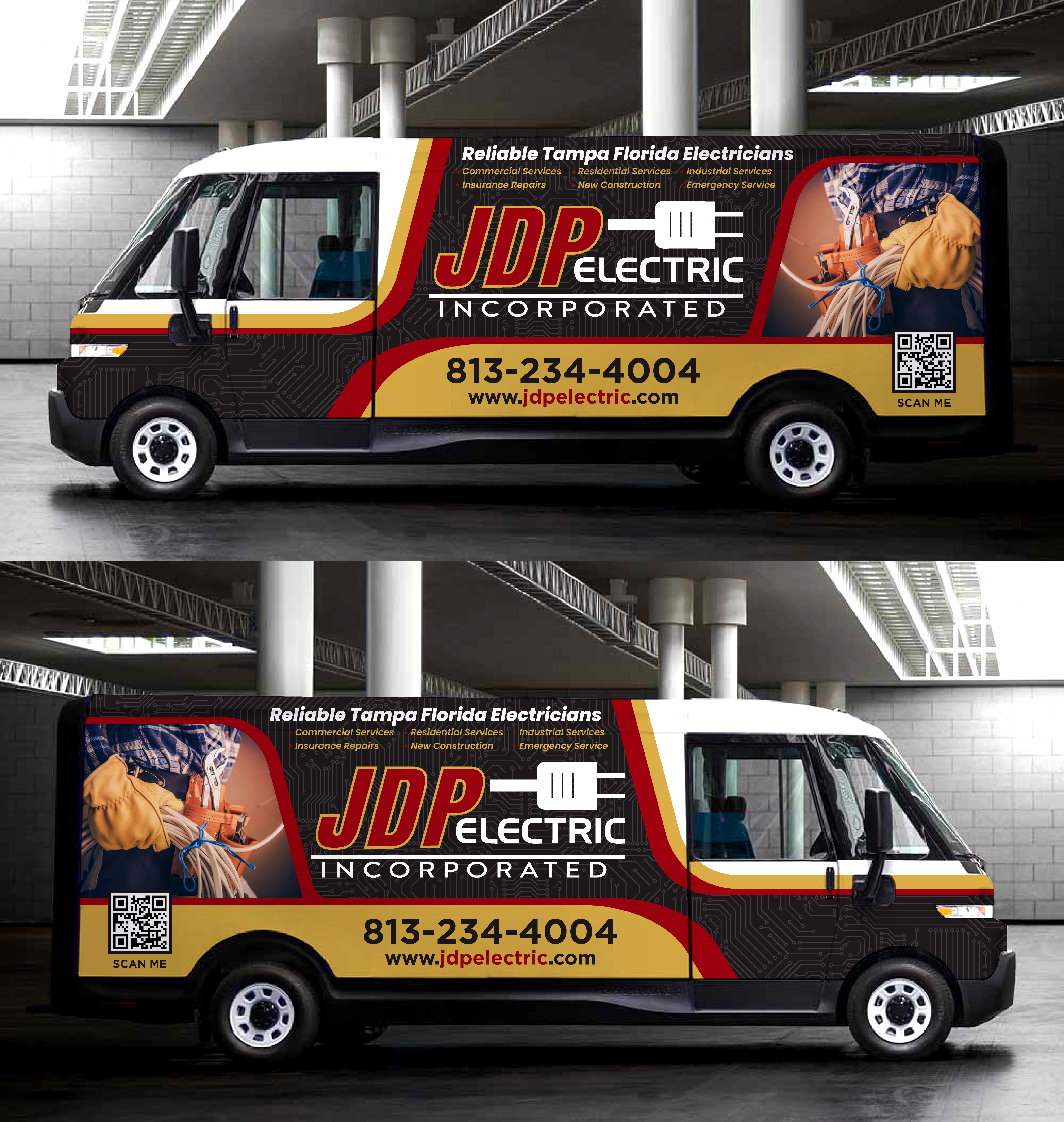Car Wrap Design by VCreativeidea for JDP Electric | Design #34714876