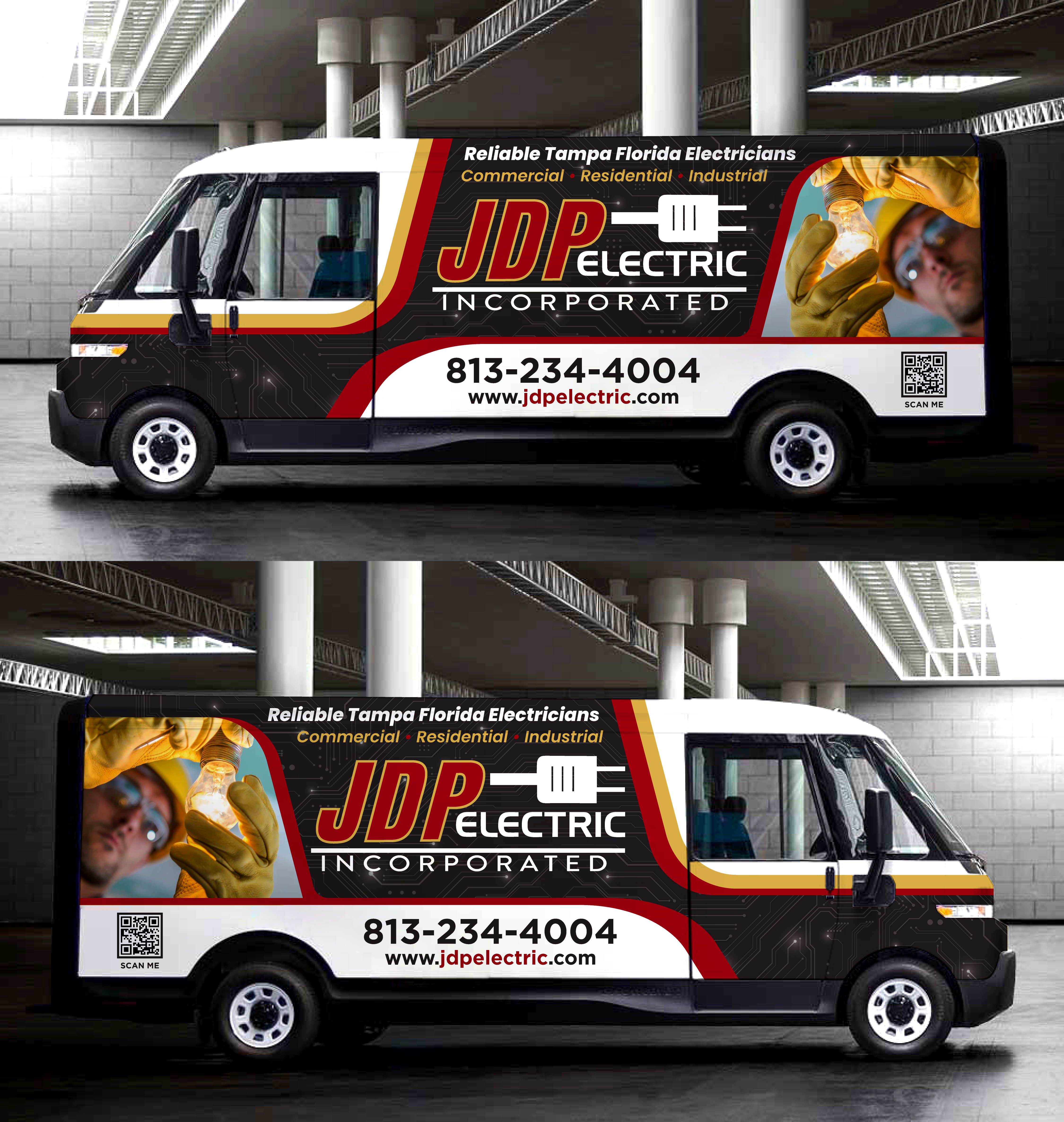 Car Wrap Design by VCreativeidea for JDP Electric | Design #34714887