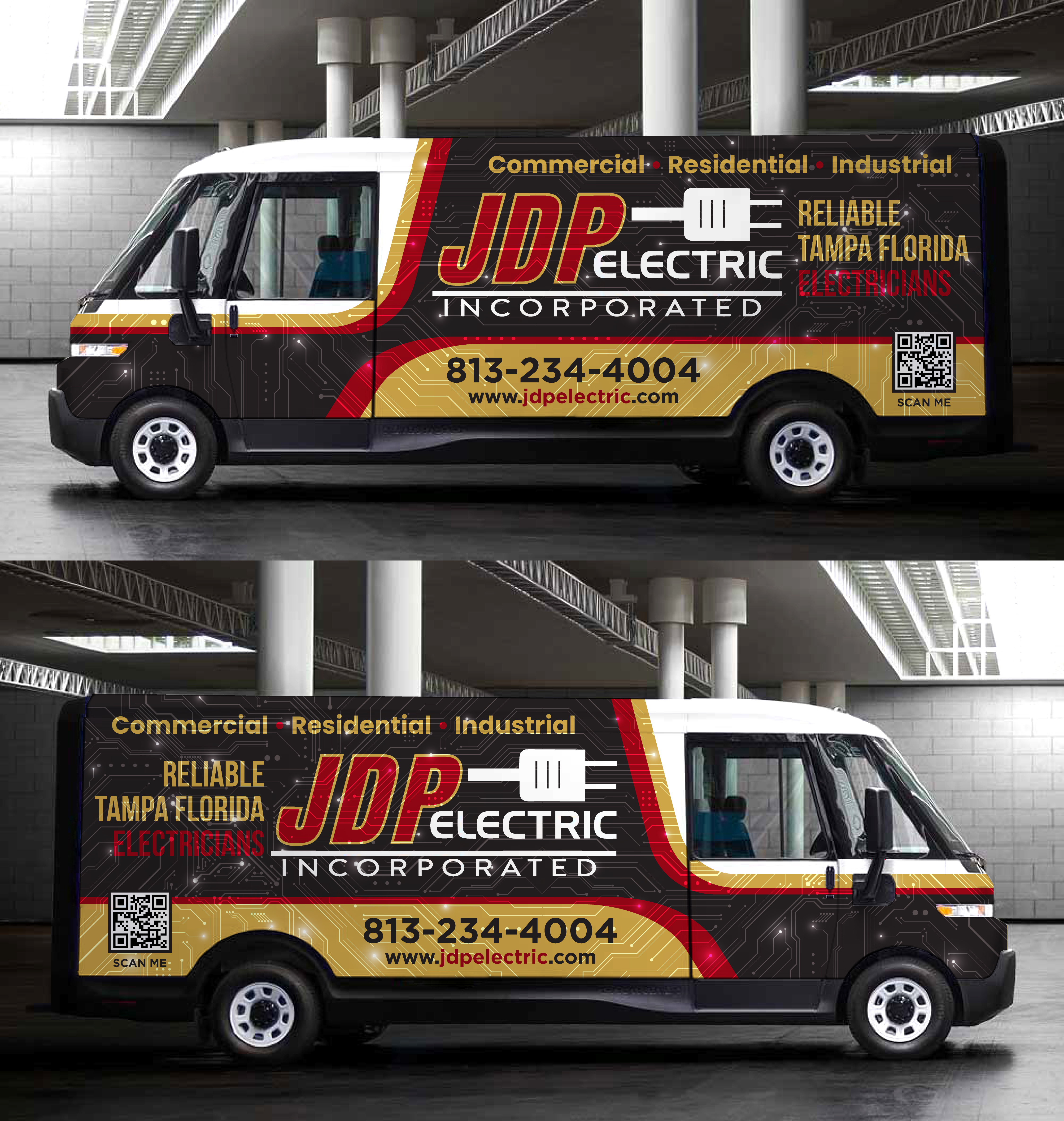 Car Wrap Design by VCreativeidea for JDP Electric | Design #34715820