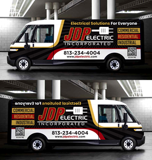 Car Wrap Design by VCreativeidea for JDP Electric | Design: #34715852