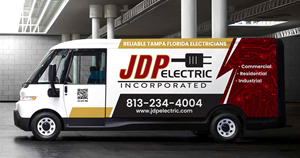 Car Wrap Design by VCreativeidea for JDP Electric | Design: #34716825