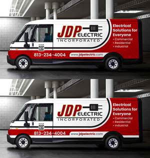 Car Wrap Design by VCreativeidea for JDP Electric | Design: #34729529