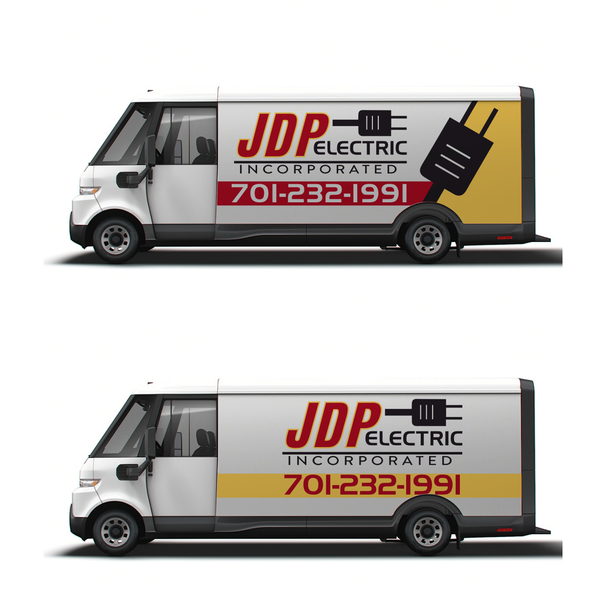 Car Wrap Design by Atvento Graphics for JDP Electric | Design #34683841