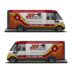 Car Wrap Design by 123graphics for JDP Electric | Design: #34684300