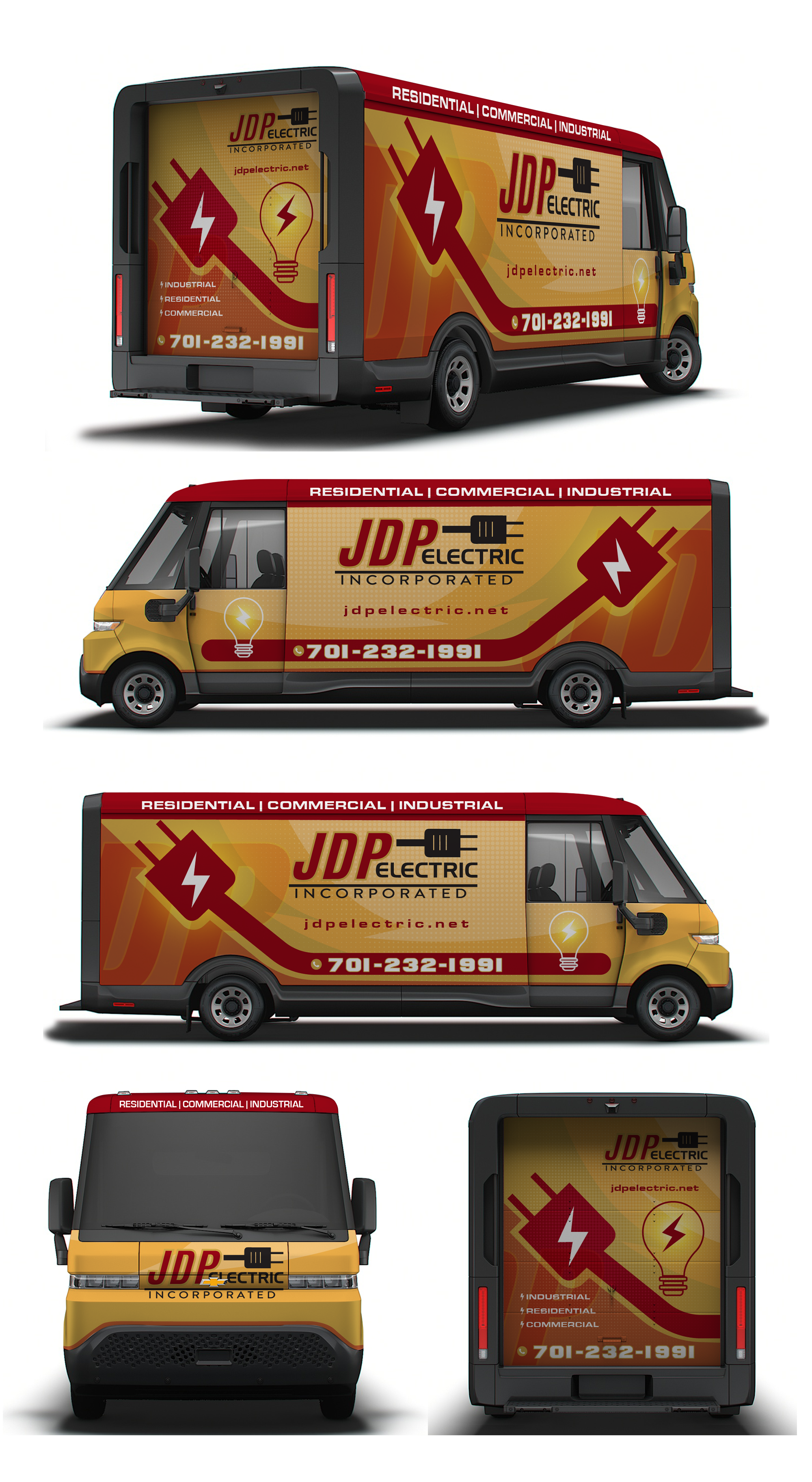 Design de Covering de Véhicule par 123graphics pour JDP Electric | Design #34689609