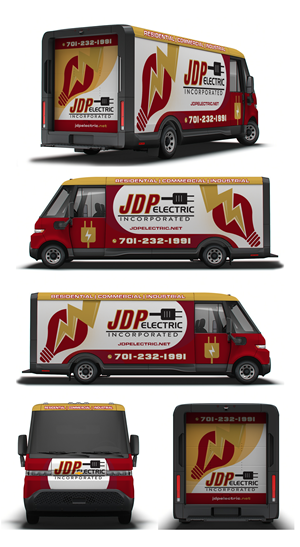 Car Wrap Design by 123graphics for JDP Electric | Design: #34689610