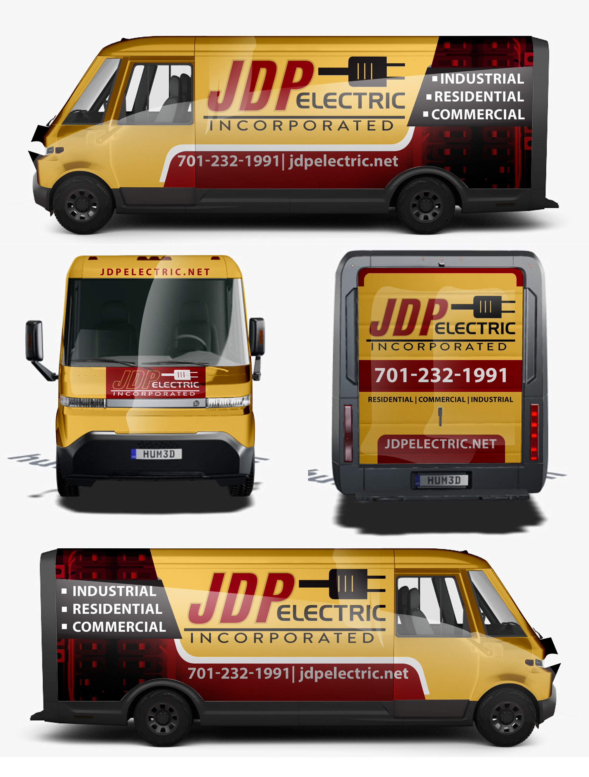 Car Wrap Design by websmartusa for JDP Electric | Design #34689025