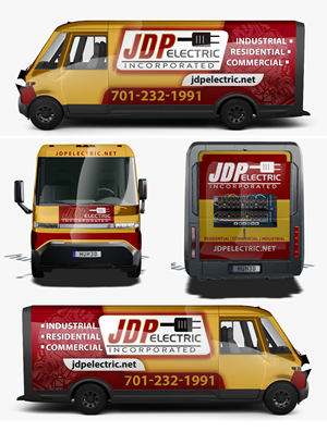 Car Wrap Design by websmartusa for JDP Electric | Design: #34689028