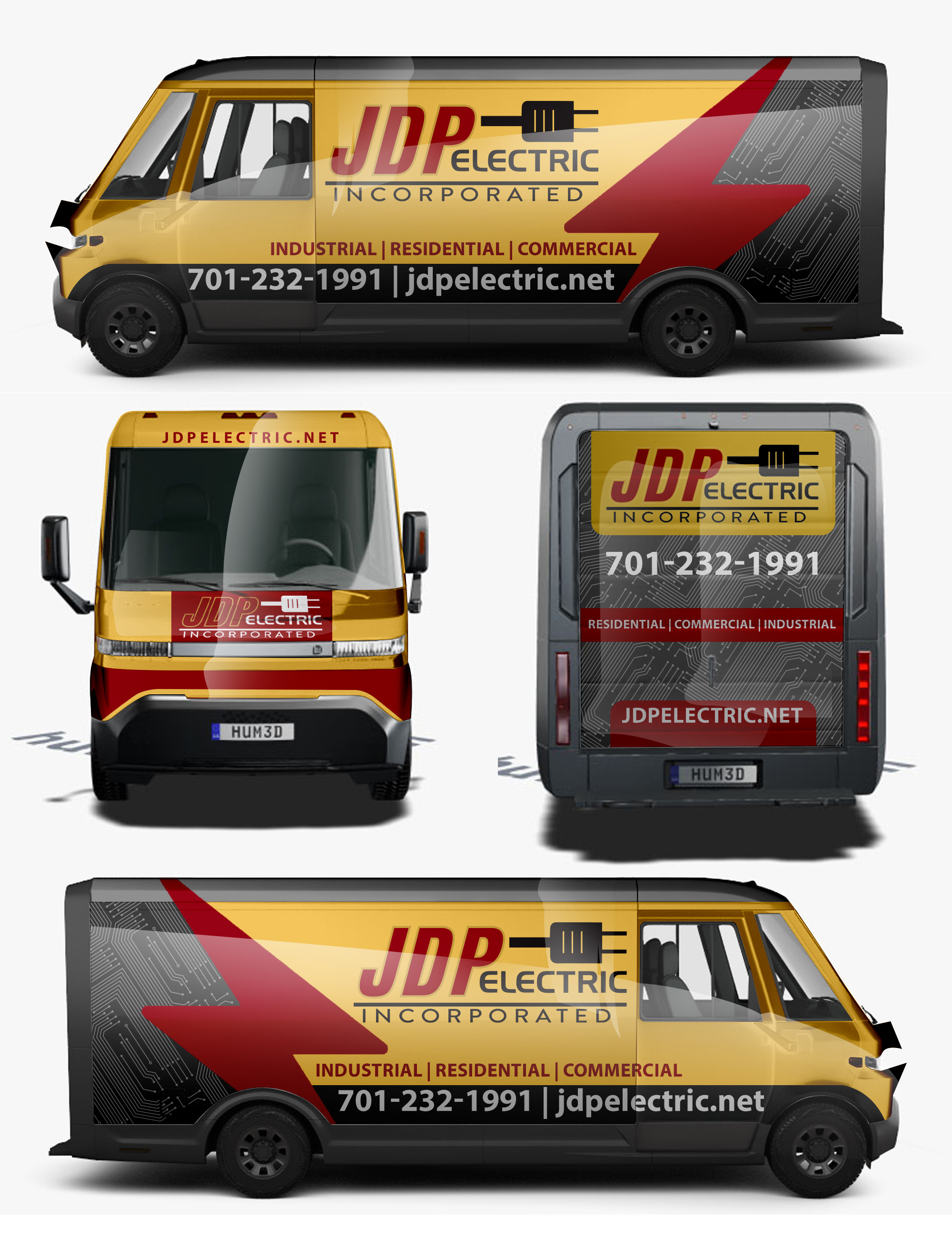 Car Wrap Design by websmartusa for JDP Electric | Design #34689029
