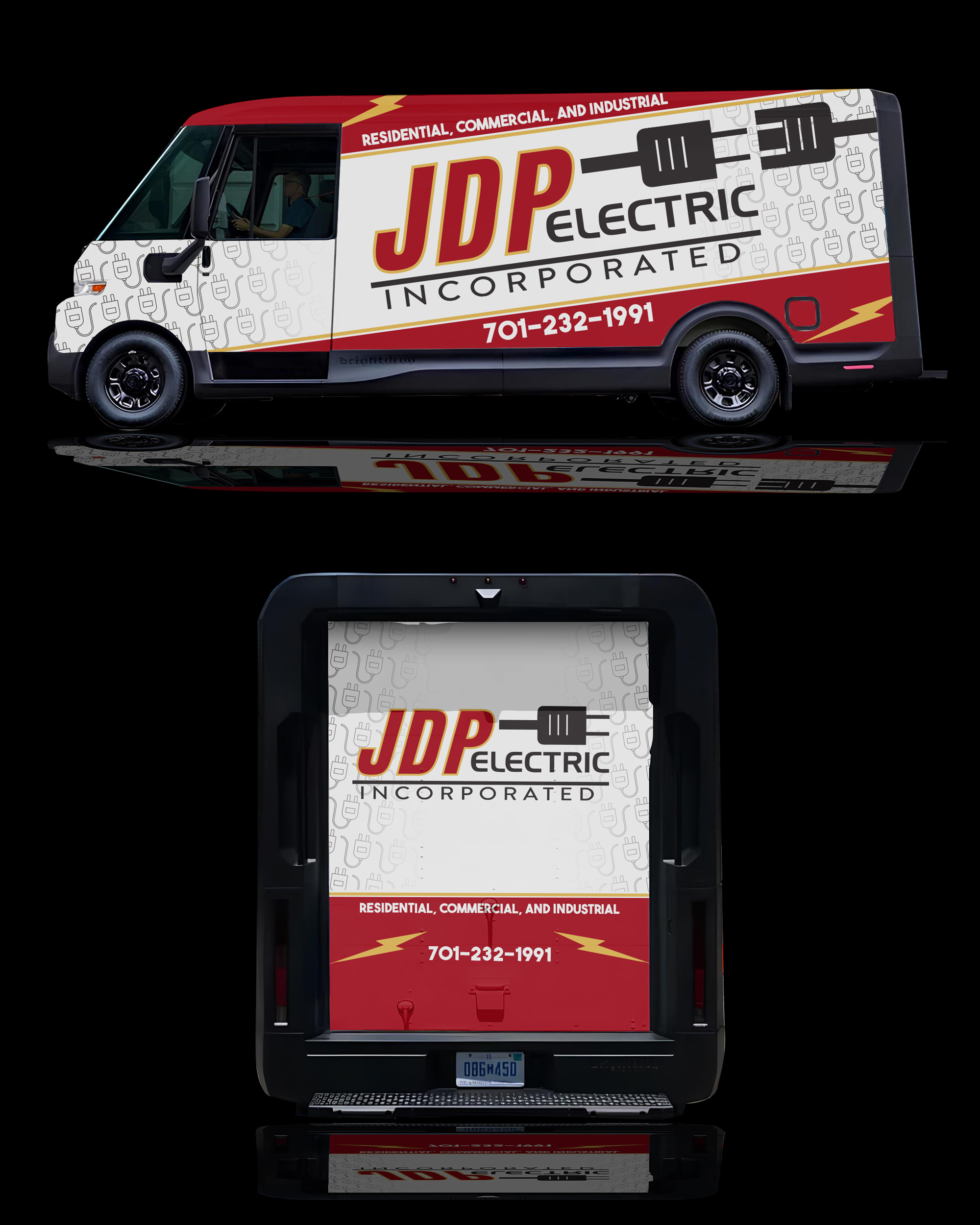 Car Wrap Design by RubelRir for JDP Electric | Design #34701299