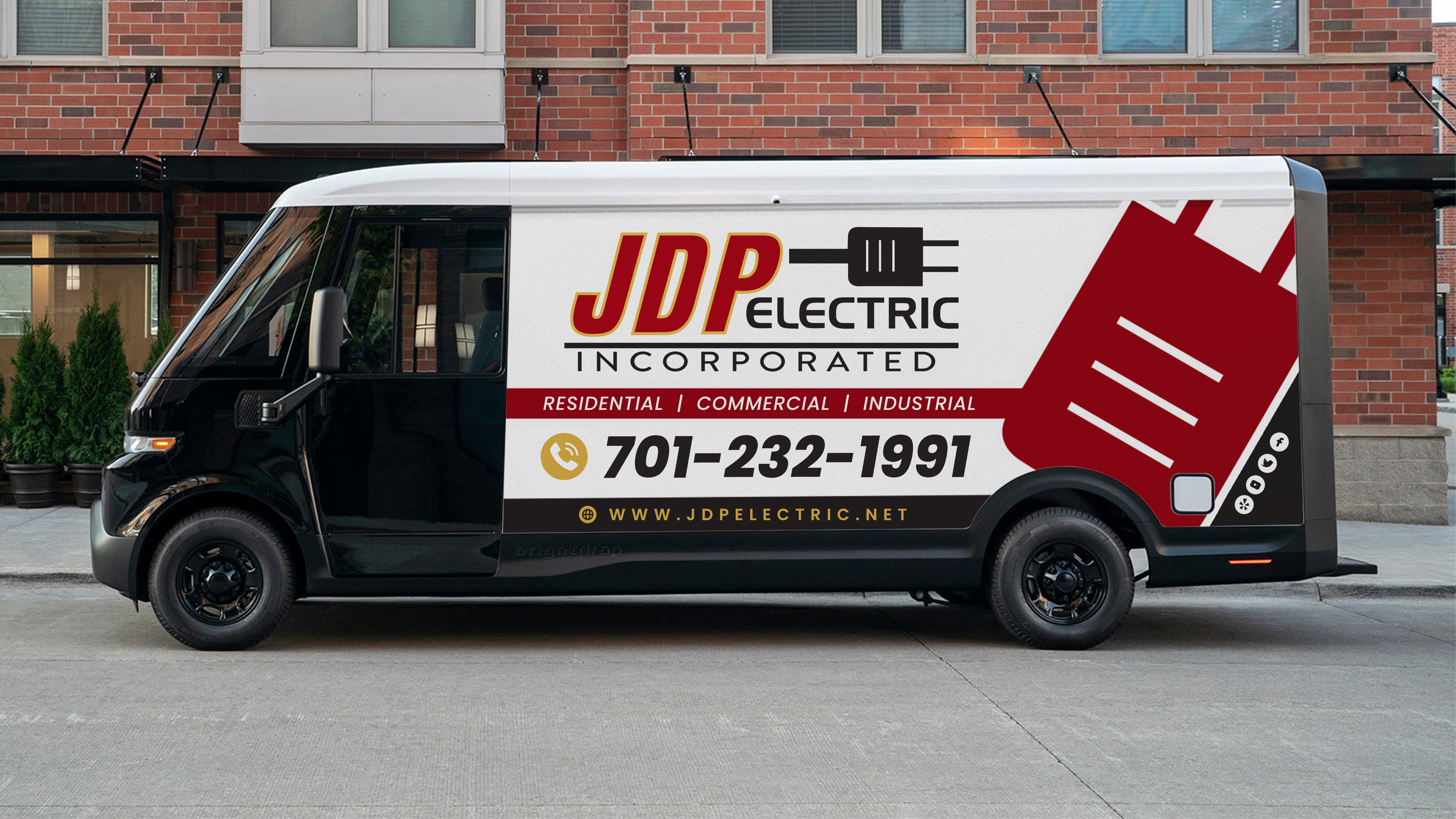 Car Wrap Design by SAI DESIGNS for JDP Electric | Design #34684753