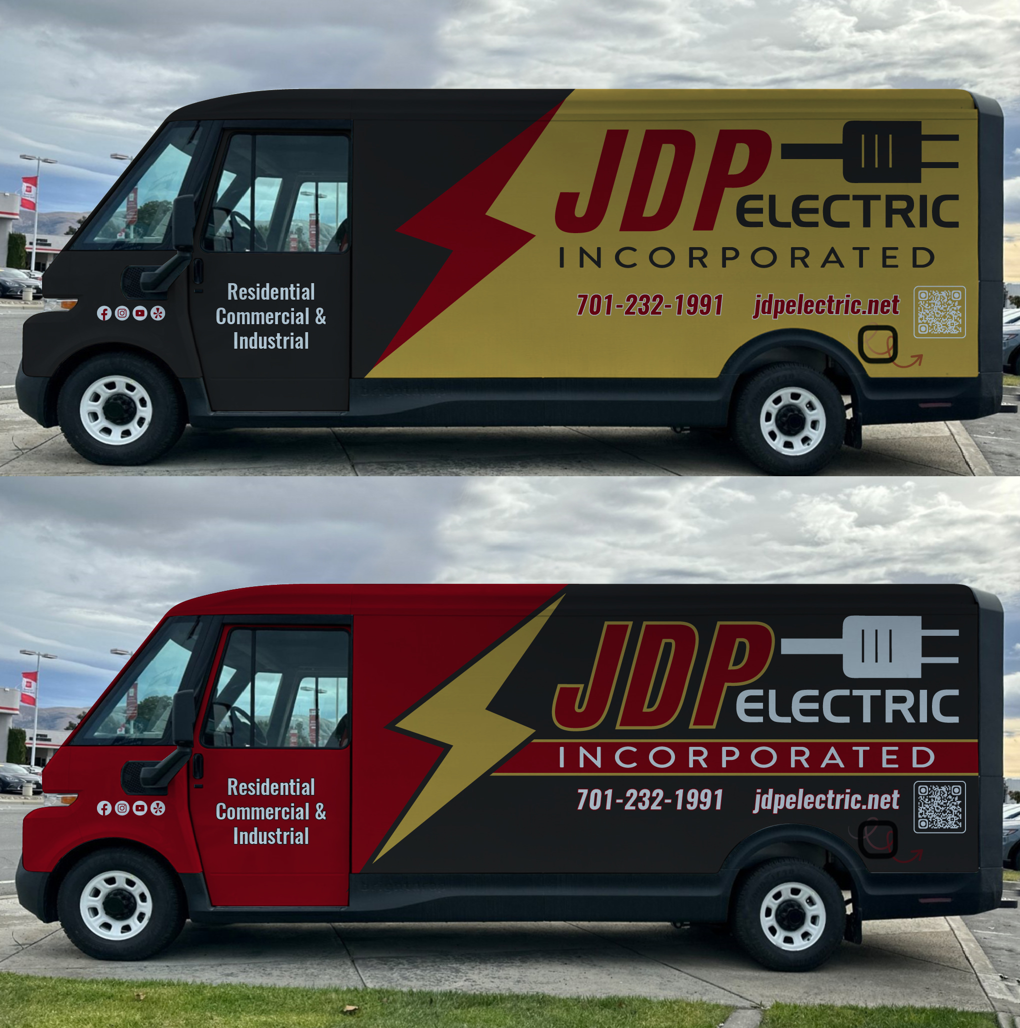 Car Wrap Design by Wrapcia for JDP Electric | Design #34691168