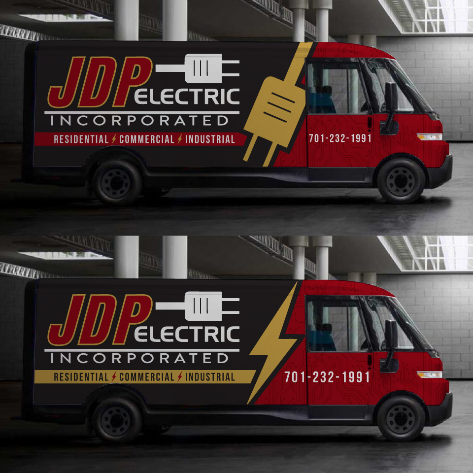 Car Wrap Design by Yoga Tri for JDP Electric | Design #34700937