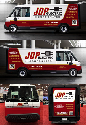 Car Wrap Design by typefdesign for JDP Electric | Design: #34699047