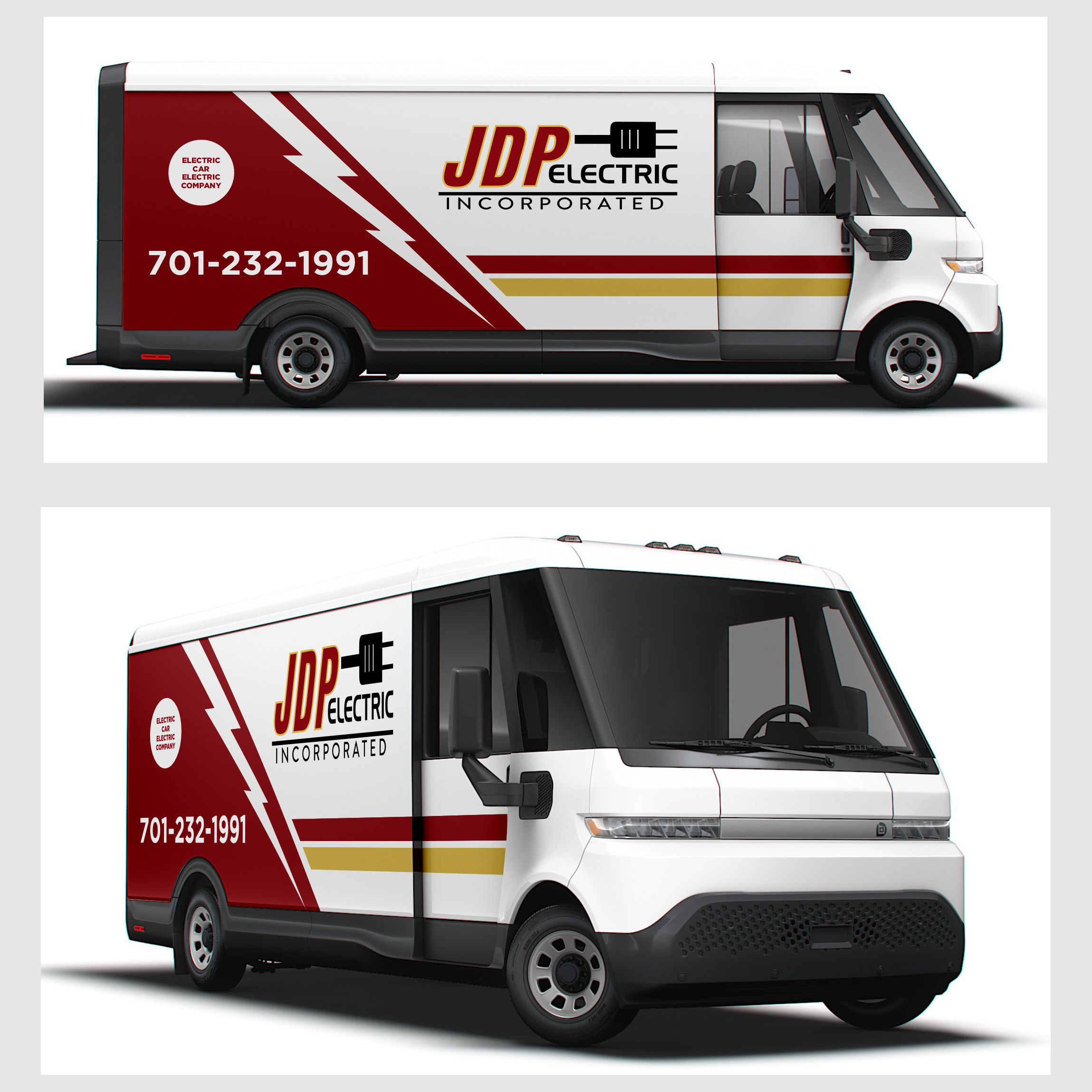 Car Wrap Design by sam_reef for JDP Electric | Design #34728130