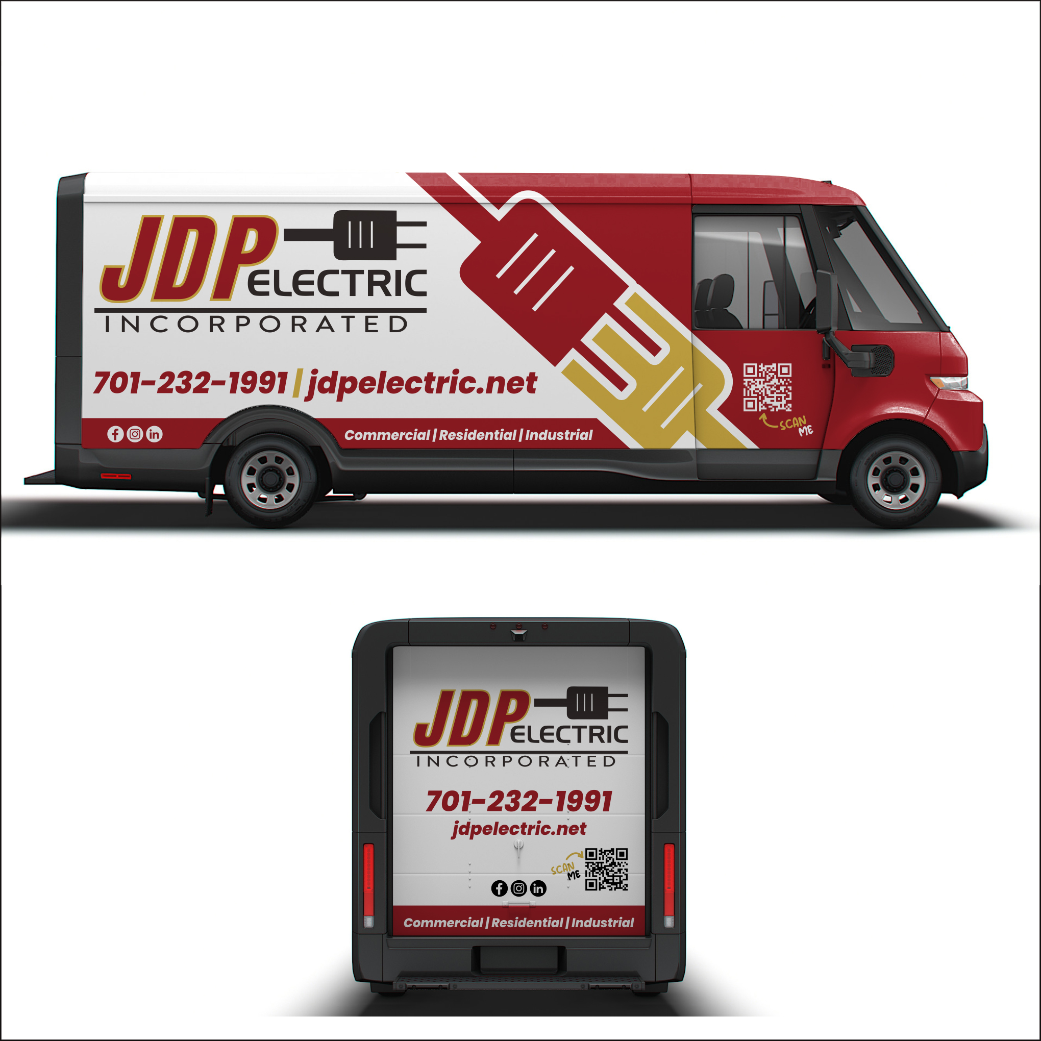 Car Wrap Design by yanuar wahyu h for JDP Electric | Design #34724724
