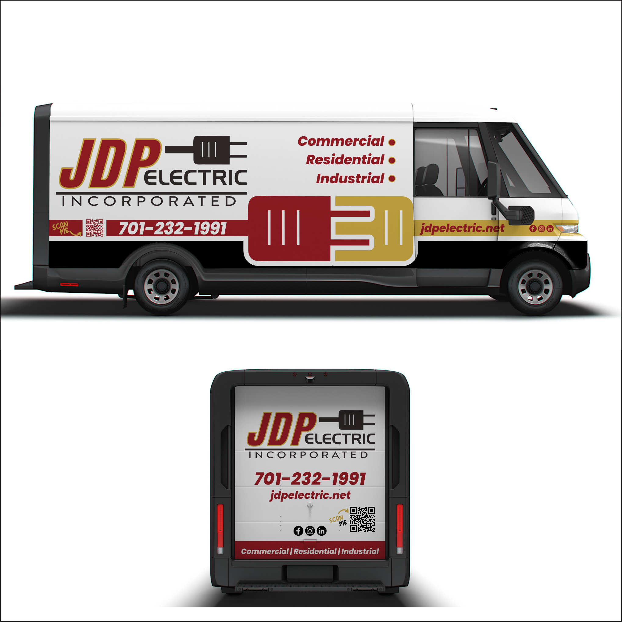 Car Wrap Design by yanuar wahyu h for JDP Electric | Design #34724743