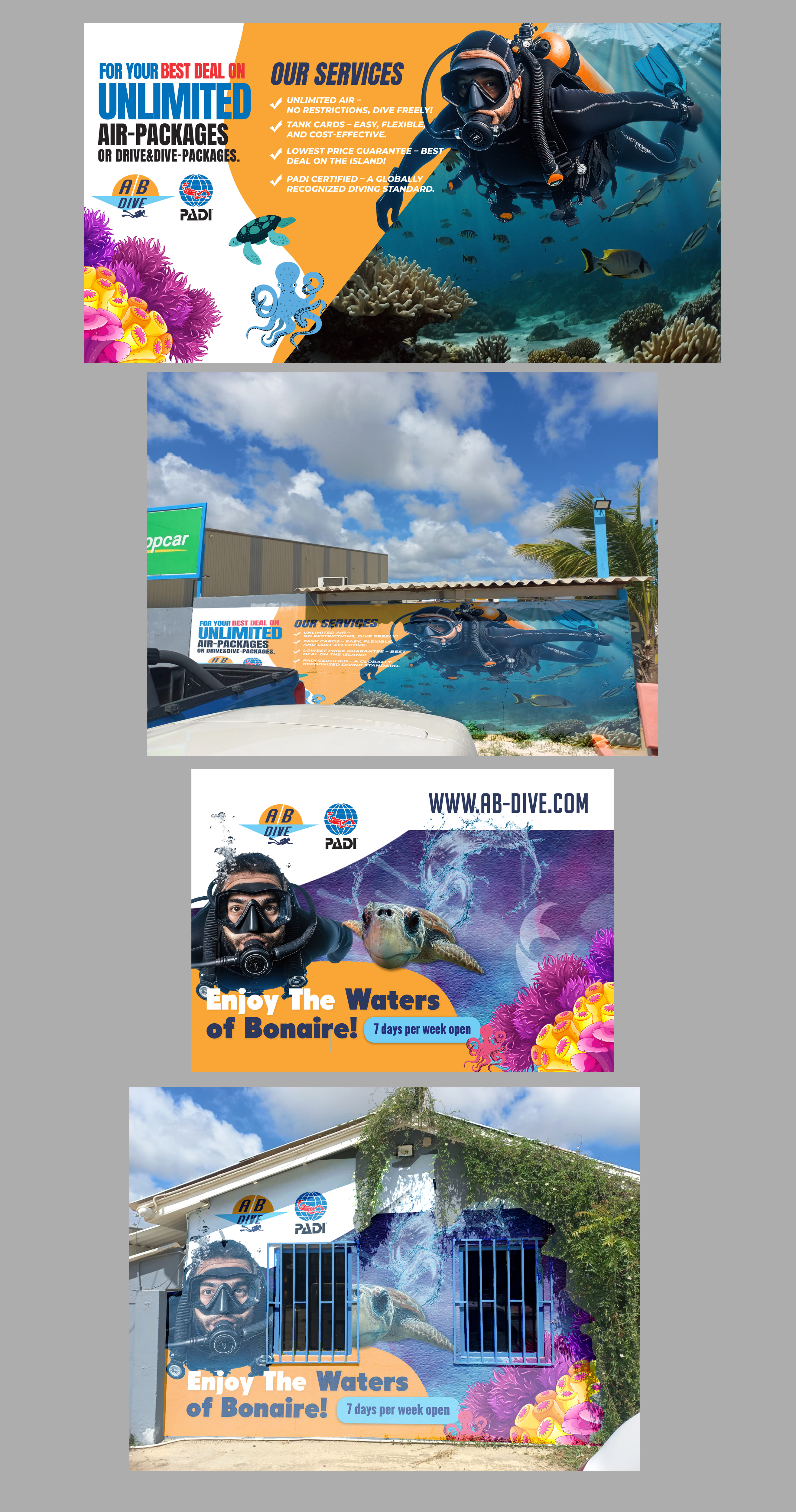 Trade Show Booth Design by Osama Soliman for AB Dive | Design #34707228