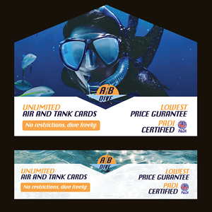 Branding Design for AB-Dive’s Exterior &amp; Fleet
