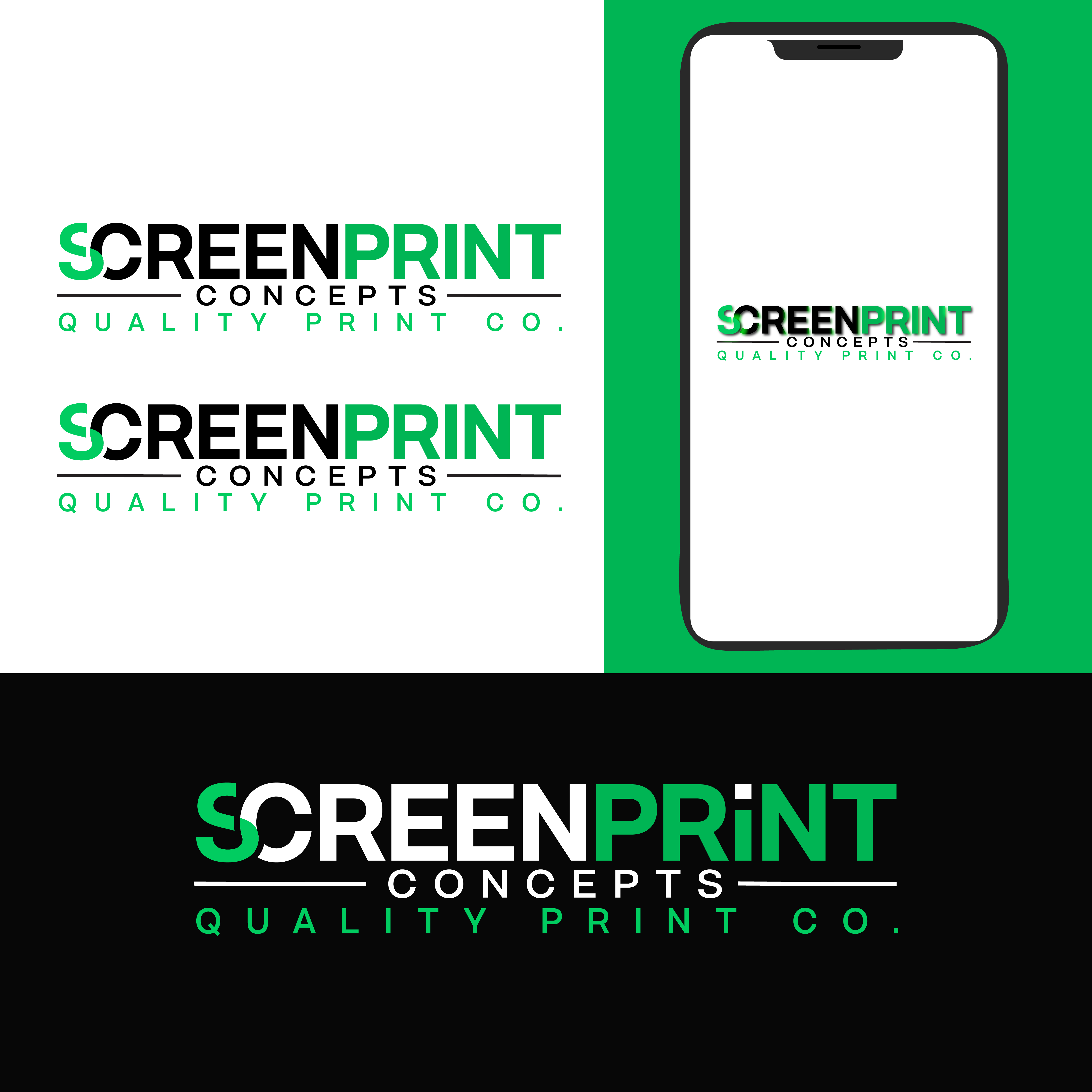 Logo Design by jobayor73 for Screenprint Concepts | Design #34703721