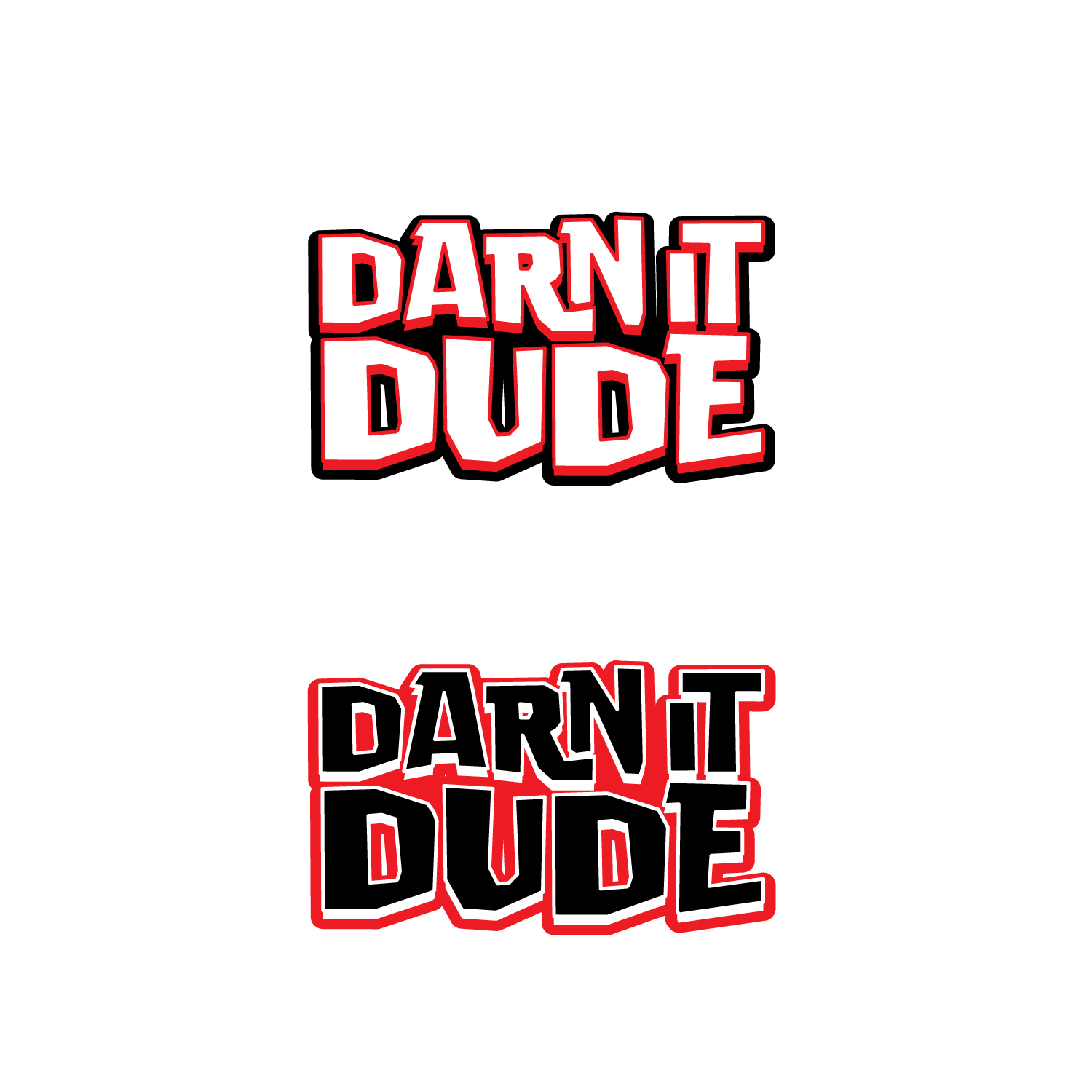 Logo Design by coloratura for Darnit Dudes | Design #34717263