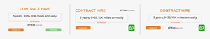 Web Design by pb for all vehicle contracts | Design: #34699147