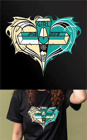 T-shirt Design by ally designs