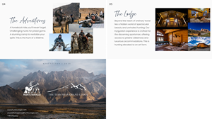 Design Graphique par Alessandra Bariviera pour THE HUNTFITTERS | Design : #34719384