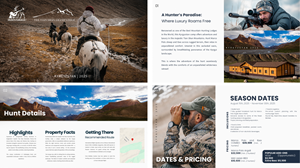Design Graphique par Alessandra Bariviera pour THE HUNTFITTERS | Design : #34719385