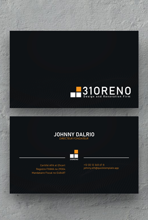 Business Card Design by Gun_son
