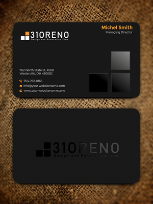 Business Card Design by Graphixpointt for this project | Design: #34687480
