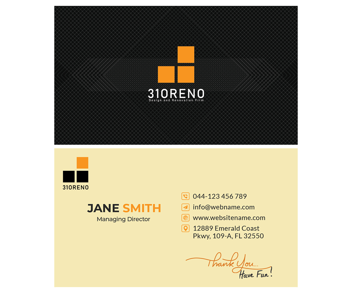 Business Card Design by rainbowmagic2017 for this project | Design #34689482
