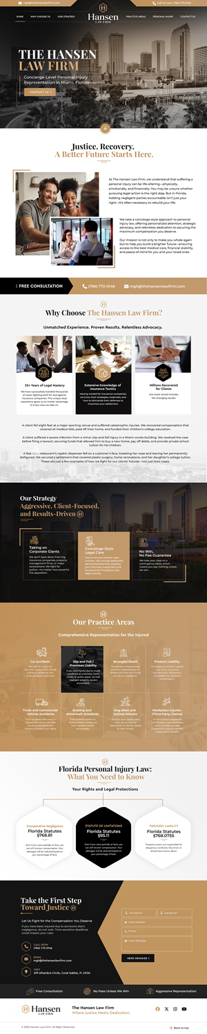 Web Design by Blue Sparrow for this project | Design: #34701478