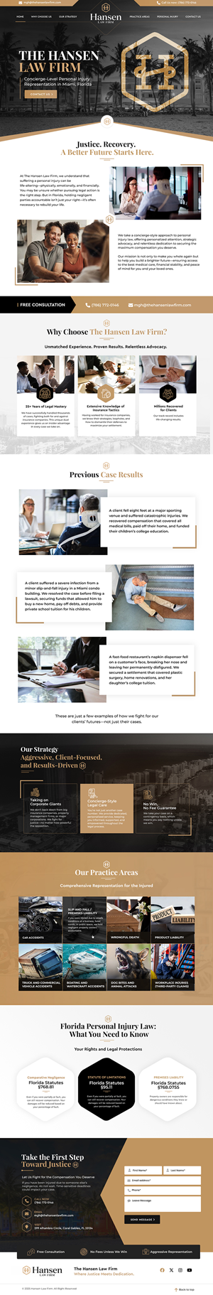 Web Design by Blue Sparrow for this project | Design: #34713088