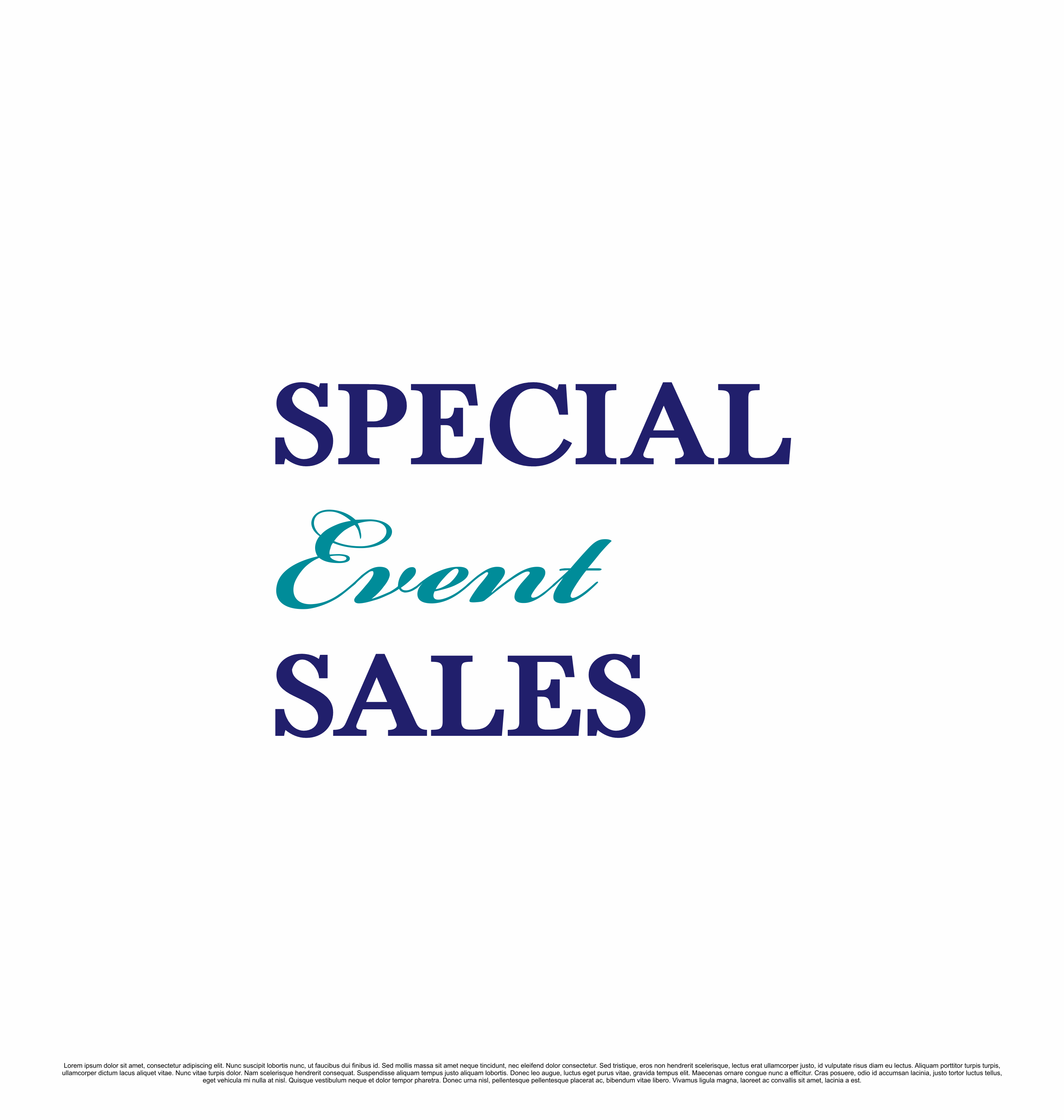 Logo Design by saesean for Special Event Sales | Design #34699043