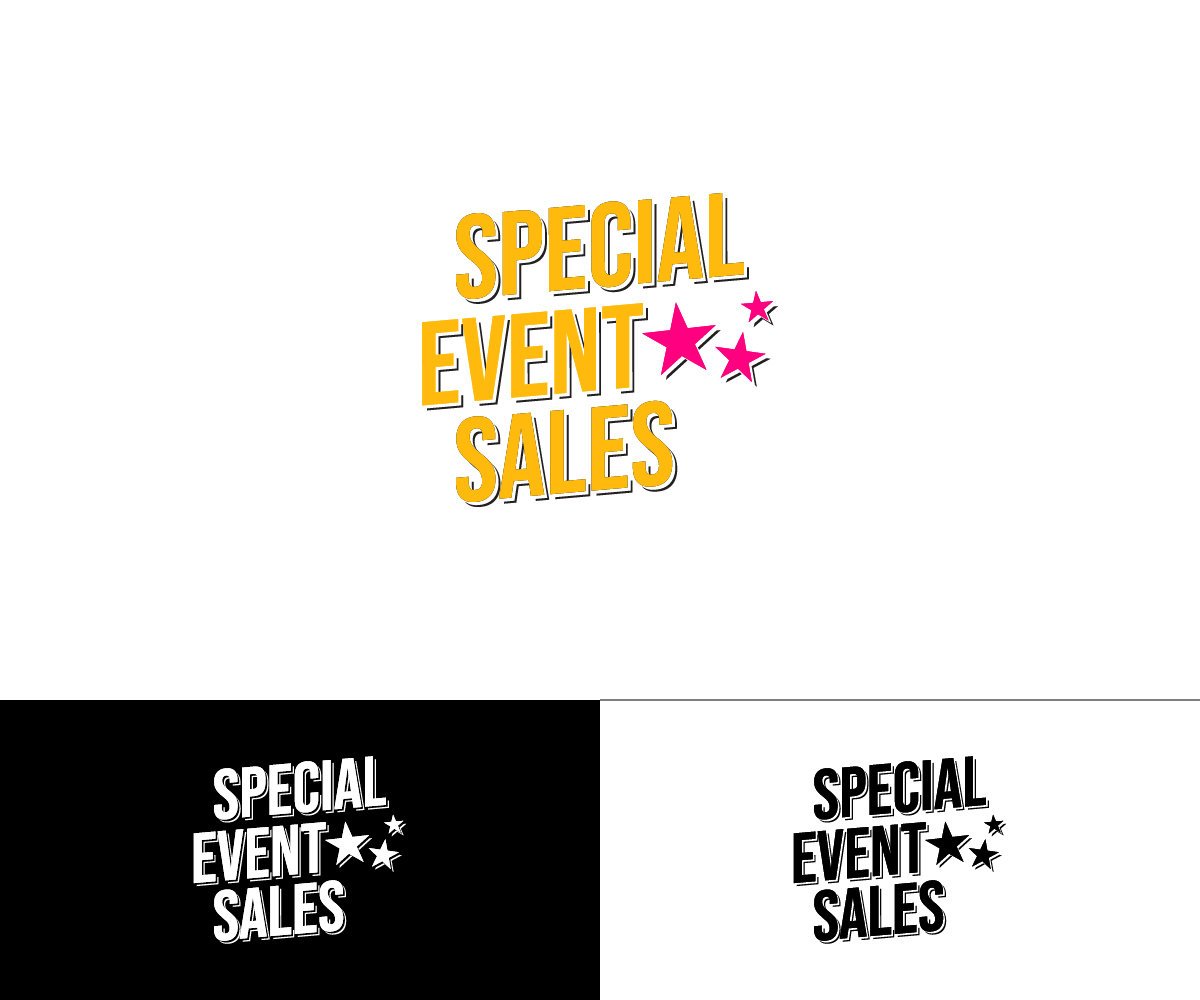 Logo Design by WahyuHMD for Special Event Sales | Design #34693436