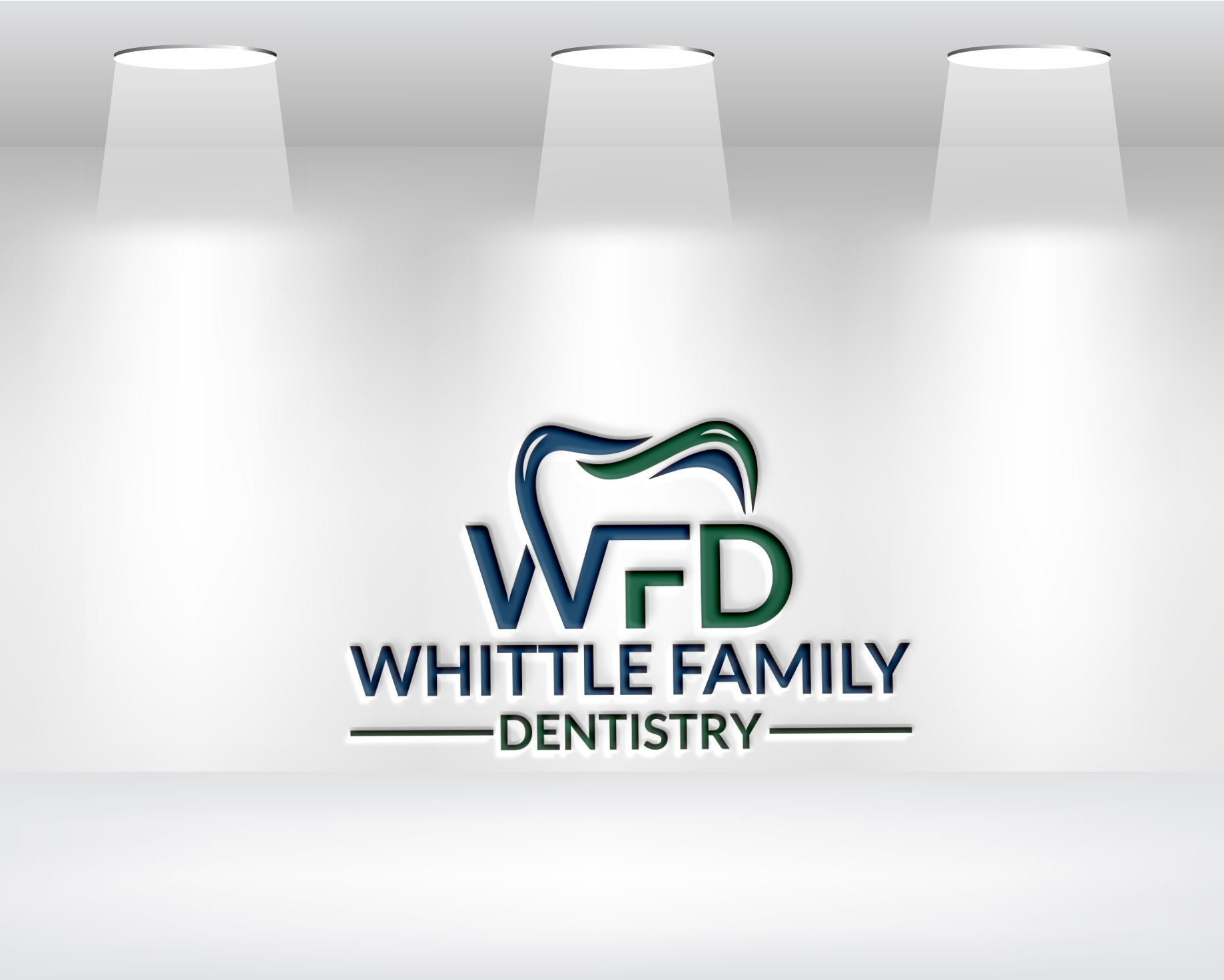 Diseño de Logo por Daniel Khan para Whittle Family Dentistry | Diseño #34689041