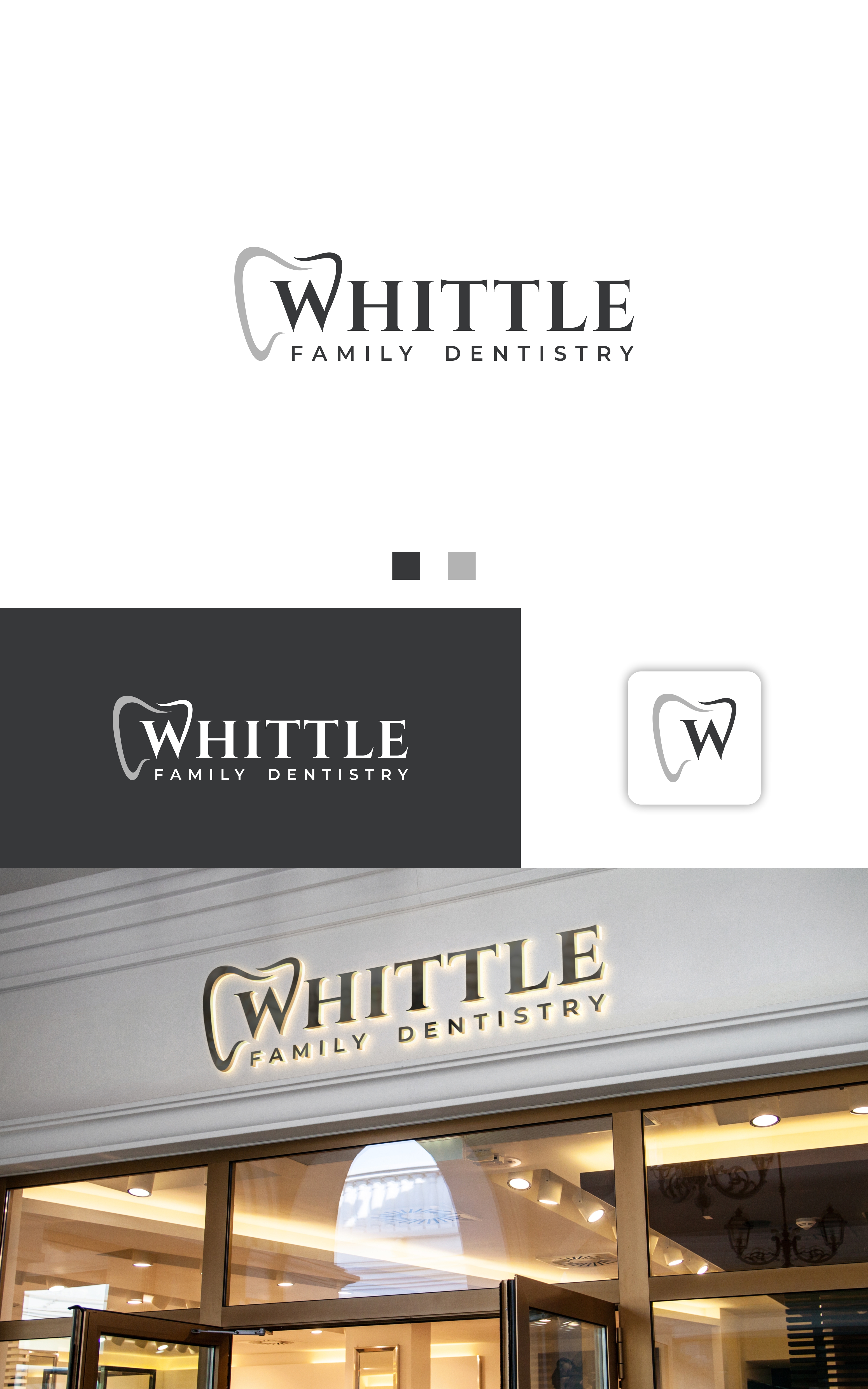 Logo Design by Dell_a.Design for Whittle Family Dentistry | Design #34692559