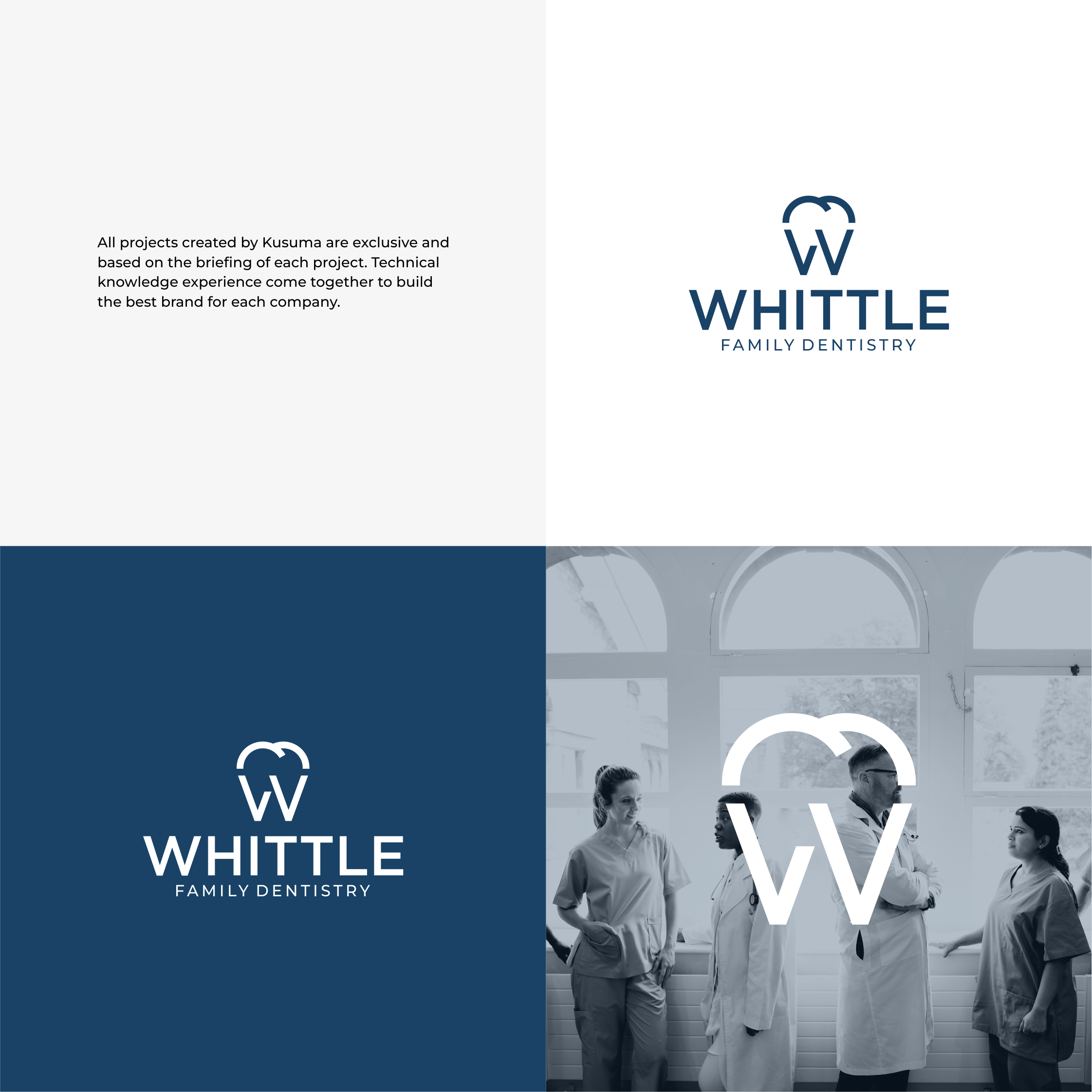 Logo Design by Kusuma Studio for Whittle Family Dentistry | Design #34688745