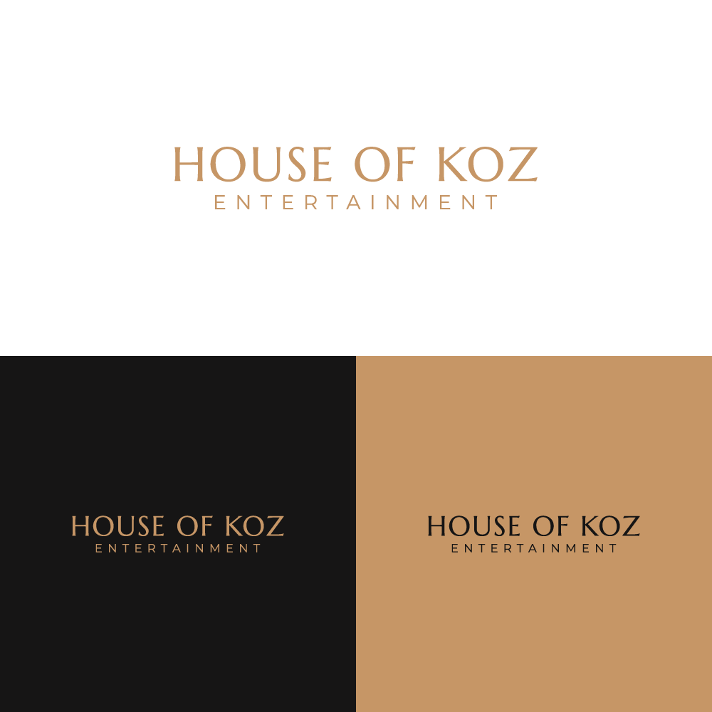 Diseño de Logo por Choiresia.id para House of Koz Entertainment | Diseño #34691795