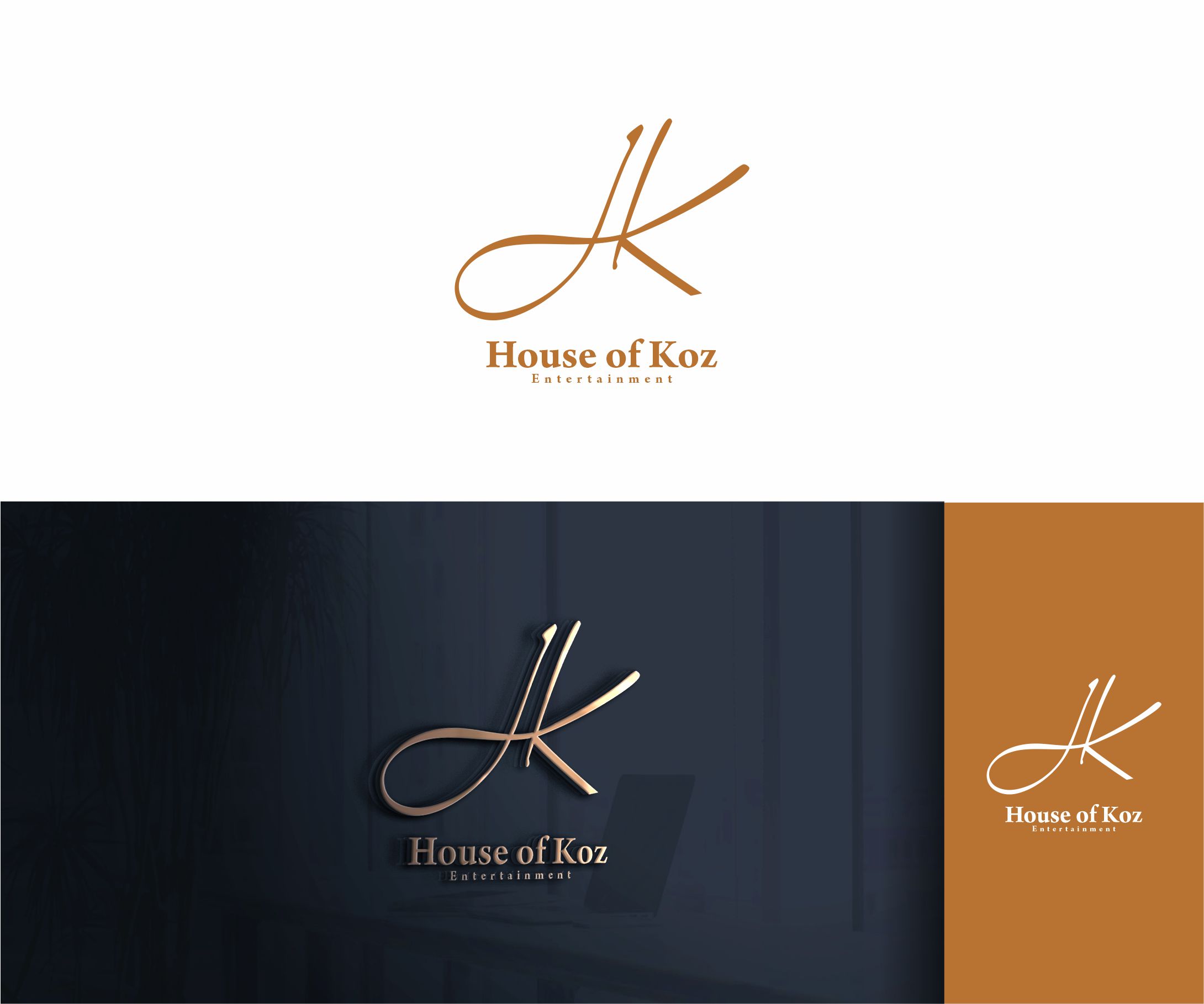 Diseño de Logo por alkaline para House of Koz Entertainment | Diseño #34692351