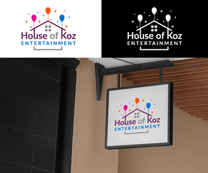 Logo Design by RA-bica for House of Koz Entertainment | Design: #34689422