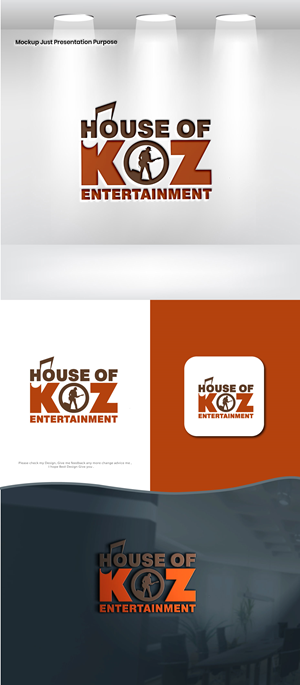 Diseño de Logo por VectorForge para House of Koz Entertainment | Diseño: #34702742